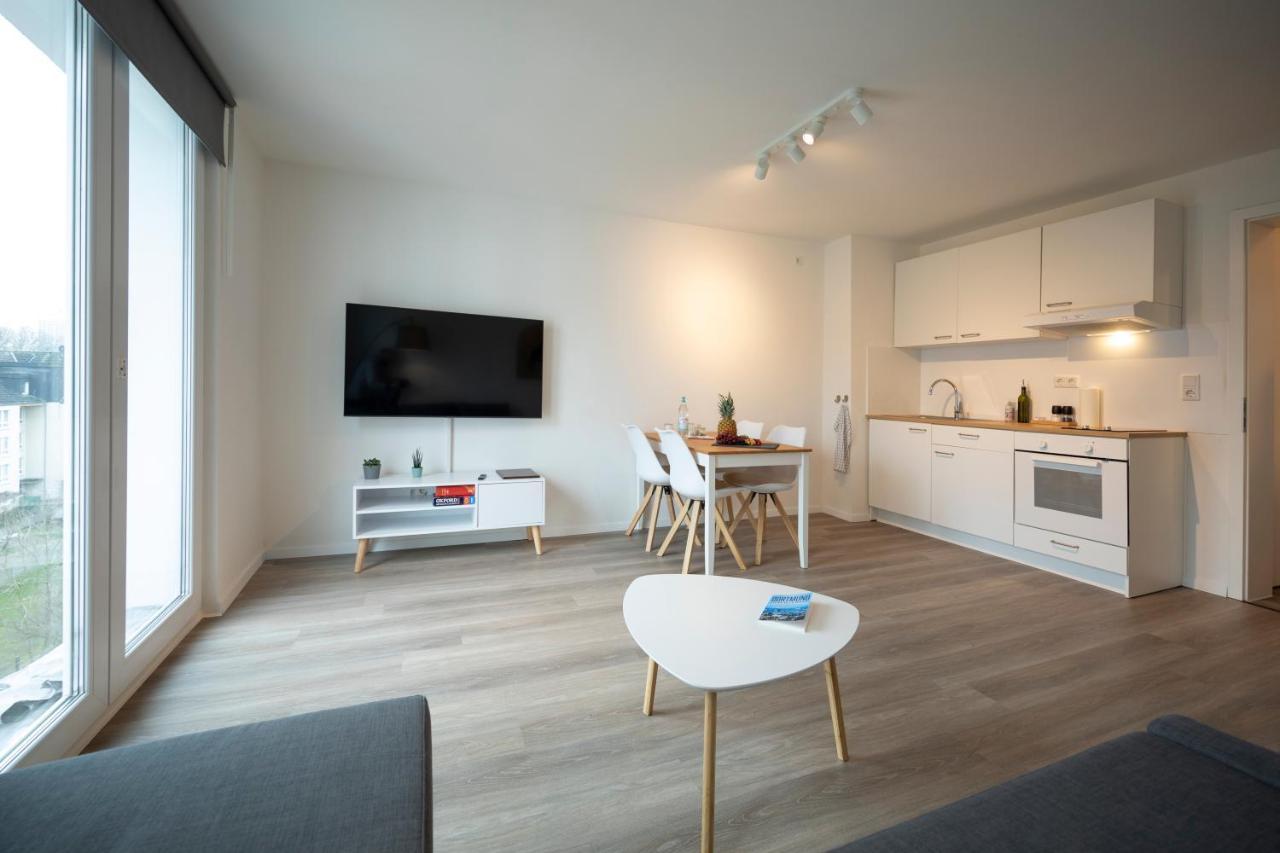 Jaybnb - Apartment Direkt Am Hafen - Mit Uhd Tv Und Netflix Dortmund Exteriör bild